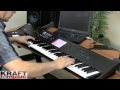 Kraft Music - Korg M50 Workstation Demo with Rich Formidoni