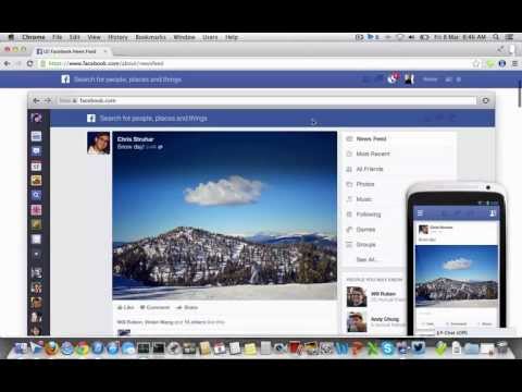 how to i get the new facebook