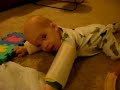 Owen Crawling after Cleft Palate Repair (spina bifida)