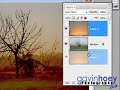 Daytime to sunset in photoshop