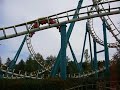 Caméra embarquée dans l'attraction Goudurix au Parc Astérix