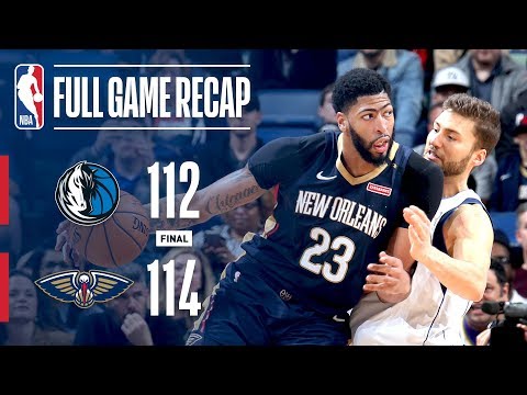 Video: Full Game Recap: Mavericks VS Pelicans | AD Goes Off For 48