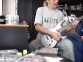 Istvan Alapi play improvization at his flat