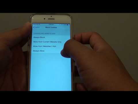 video-linktoworks-iPhone 6: How to Enable / Block Website Cookies in...