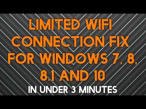 how to fix limited wifi