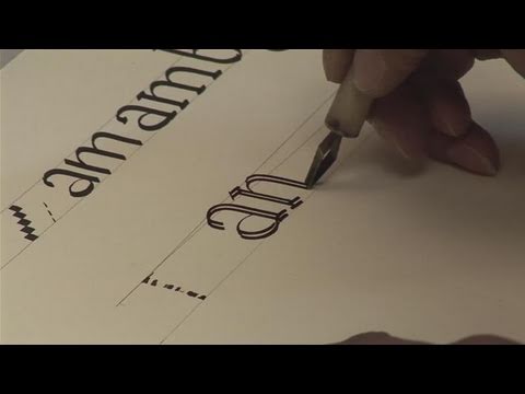 how to learn calligraphy