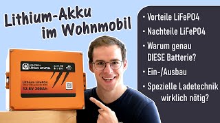 Lithium LiFePO4 Batterie🔋 Wir tauschen die AGM-