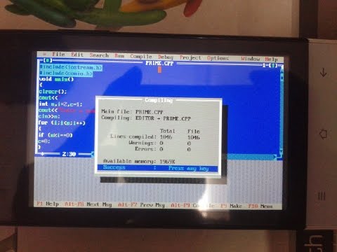 how to set path in turbo c