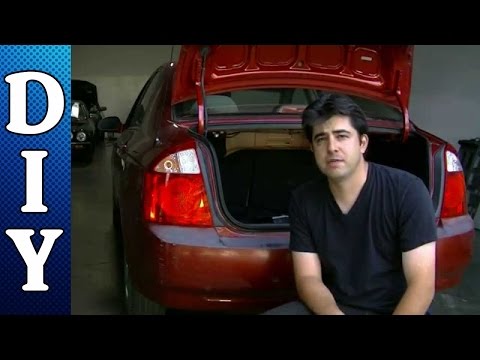 How to Remove and Replace a Brake Light Bulb and Assembly   Kia Spectra