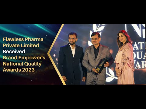 Flawless Pharma Wins the National Quality Awards 2023 for the Most Promising Pharma Export Company