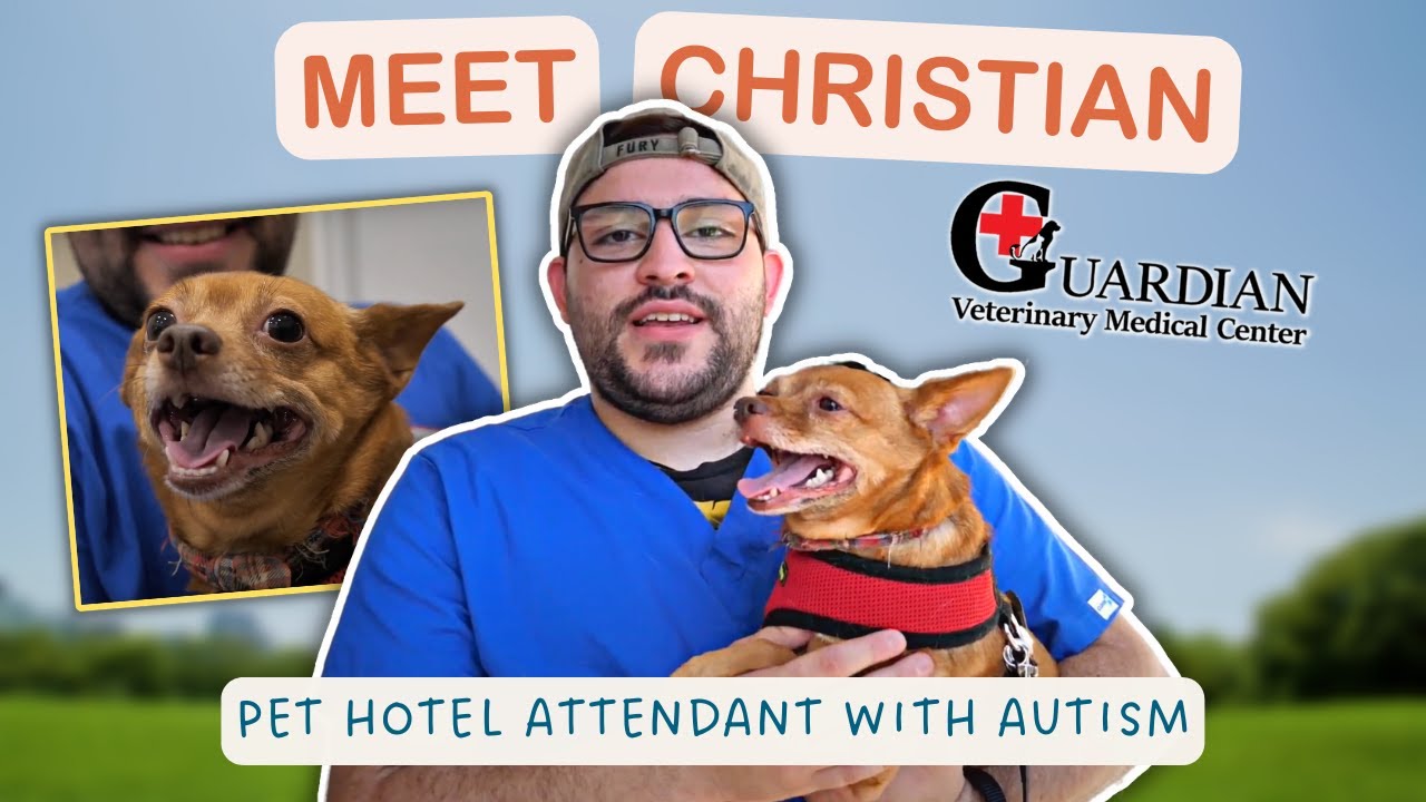 Christian, Pet Hotel Attendant in Port Saint Lucie with Autism | A Decade of U Story (employU)