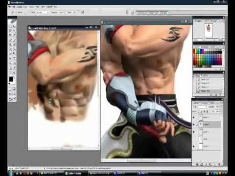 how to draw jin kazama