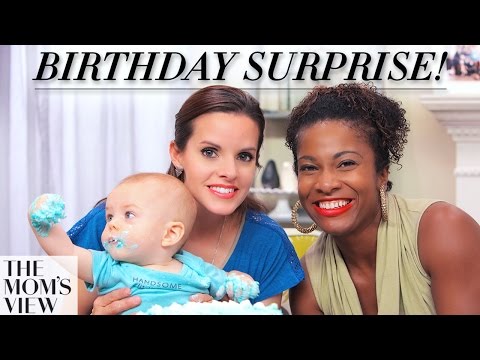Mom - See what's next on Maker.TV ▻ http://mker.tv/TheMomsView Join us in celebrating Daxton's cake smash moment as the moms discuss how special first birthdays are for their family. Have any baby...