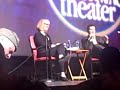 john leguizamo sits down before the screening of the take at the philadelphia film festival.  part 3