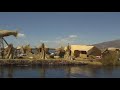 Wedding on one of the floating islands in the Titicaca lake in Peru.