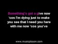 One Direction-One Thing Karaoke
