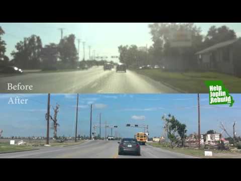 Before And After Joplin Tornado