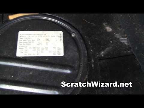 how to find paint code on vw golf