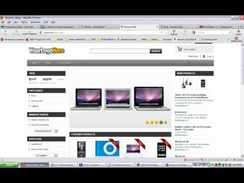 how to change background color in prestashop