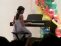 On June 19, 2010, Jasmine had her first piano recital in Eucon International School for father's day celebration. She practiced a lot????? Anyway, she did great on her recital. She said her parents are far away...... I am only her uncle, she said LOL.