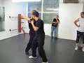 Grandmaster Samuel Kwok demonstrating footwork Grandmaster Samuel Kwok demonstrating footwork
