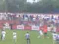 Gol de pênalti de Neymar do Santos