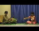 Sindhu Prathapan plays Sri Saraswathi Sindhu Prathapan plays Sri Saraswathi