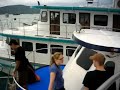 underway to dive site # 2