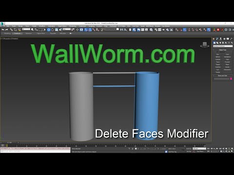 Delete Faces Modifier