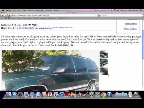 craigslist trucks