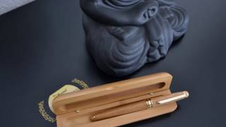 Des matériaux nobles et une écriture inégalée, le stylo plume Bambou de Zenzoi