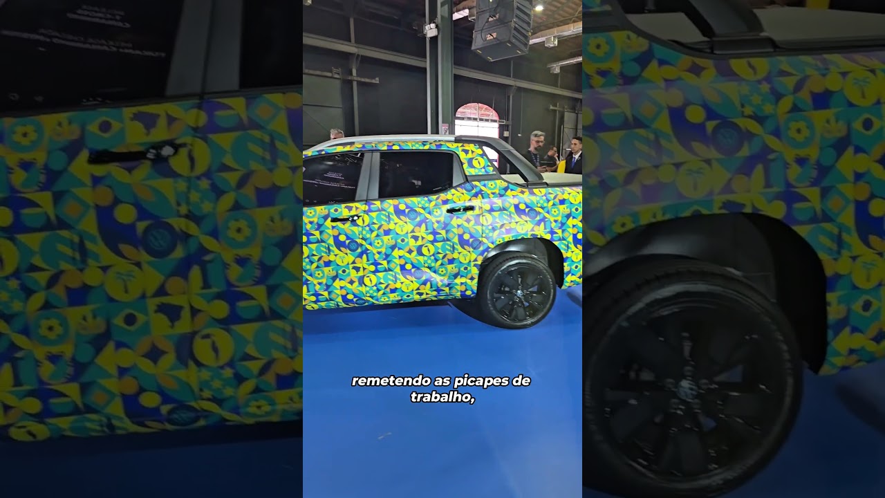 VW entrando no mercado de picapes médio compactas com a Tukan