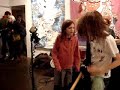 december 8th at my exhibition at the arm in brooklyn, with russell sims from the john spencer blues explosion on drums