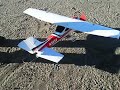 Rocket powered Cessna 182 RC plane