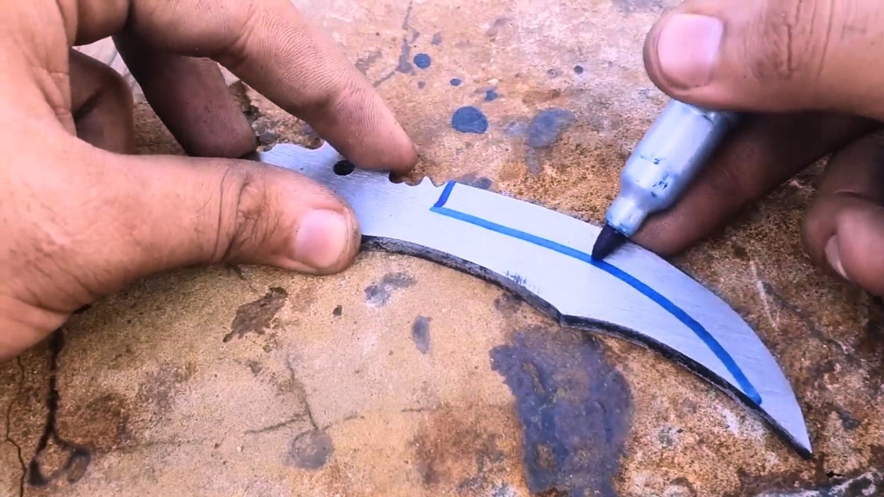 Man Turns Rusty Metal Into Stunning MELEE WEAPONS | Start to Finish by @RandomHands