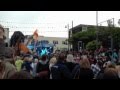 Olympic torch leaving Cornwall