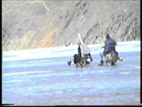 1999  Ледовый переход вокруг острова Ольхон. Архив видео турклуба 'Наследники'