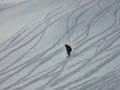 Discesa in neve fresca