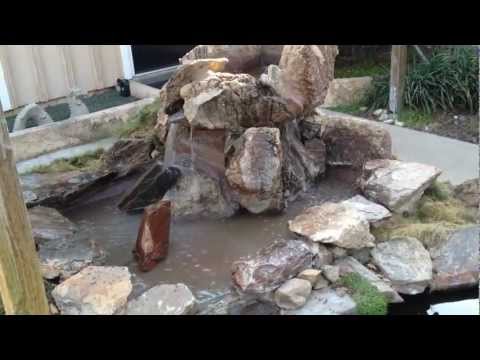 how to find a leak in a koi pond liner