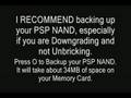 Downgrading/Unbricking a PSP with Pandora