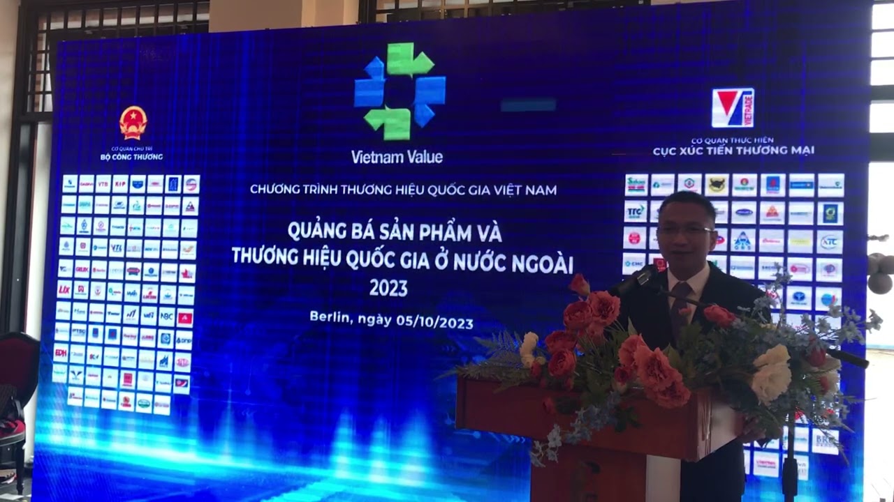 Phát biểu của ông Chu Tuấn Đức, Phó Đại sứ tại GT Thương hiệu QG Việt Nam