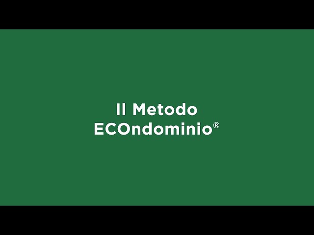 ECOndominio® trasforma lo spreco in valore