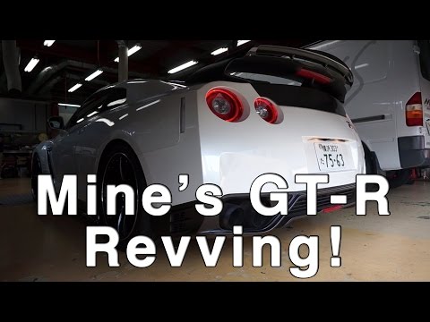 750HP Nissan R35 GT-R Mine's Modified Circuit Version Revving