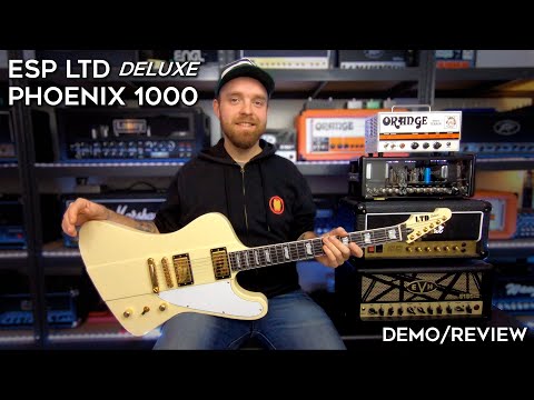 ESP LTD Deluxe Phoenix 1000 demo/review!