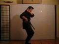 Nintaijutsu front kick defense1