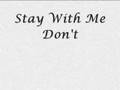 Dj Ironik - Stay With Me