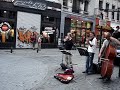 Musique dans les ruelles de Bruxelles