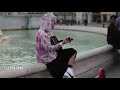 Justin Bieber singing to Heiley Baldwin live at Buckingham Palace - London