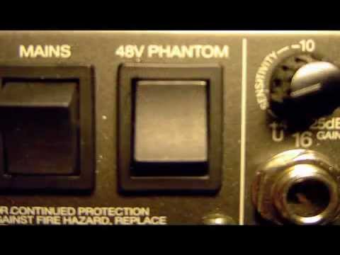 how to provide phantom power