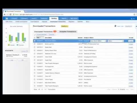 how to sync quickbooks with bank account